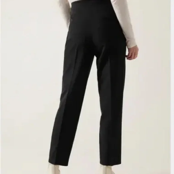 NWT Athleta Black Endless high rise Pant, Size 10 straight leg work Packable - Picture 8 of 16